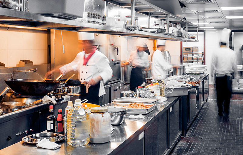 Großküchen, Küchen des Gesundheits­wesens